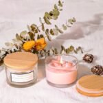 CONNOO 15-Pack 4 OZ Clear Glass Candle Jars with Bamboo Lids - Airtight, Dishwasher Safe, Ideal for Candle Making. - Image 2
