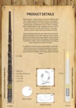 Kakoya Flameless Floating Candles: 20 LED Taper Candles with Remote for Halloween Decor (White) - Image 5