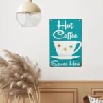 Vextrovia Mid Century Modern Coffee Tin Sign - 6x8 Inch Retro Metal Art Decor for Stylish Spaces - Image 7
