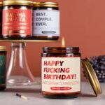 Happy Birthday Candle - Soy Wax Lavender Vanilla | Funny Gift for Her Best Friend & BFF - Image 3