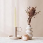 Ivory Taper Candles (4 Pack) - 10" Dripless, Smokeless, Unscented, 8-Hour Burn - Perfect for Weddings & Home Decor - Image 6