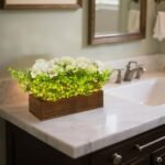 Rechargeable Lighted Centerpiece: Flower Decor with Wooden Box & Remote for Living Room - Perfect Gift! - Image 6