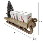 HOMirable Christmas Countdown Blocks: 99-Day Advent Calendar & Rustic Tree Décor for Holiday Cheer! - Image 7