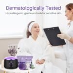 BLITZWAX Brazilian & Bikini Waxing Kit for Women: Hard Wax Warmer for Face & Body, Easy At-Home Removal, Digital Fast Heating, 51 Wax Items - Image 3