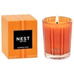 NEST New York Scented Votive Candle, Pumpkin Chai - 2 oz - Up to 28-Hour Burn Time - Reusable Glass Vessel