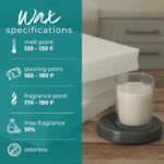 Direct Candle Supply - 20 lb Coconut Soy Wax for Candle Making - Creamy Blend for High Fragrance Load - Image 3