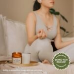 Bare Botanics Warm Vanilla Oak Soy Candle - 100% Plant-Based, Non-Toxic, Handpoured in WI, 40+ Hour Burn Time. Perfect Gift! - Image 4