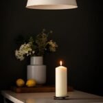 Stonebriar Ivory Unscented Pillar Candles - 3x8, 80-Hour Burn Time, Set of 6 - Image 9