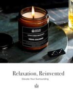 Men's Scented Candles | Amber Sandalwood | Long-Lasting Natural Soy Candles | Ideal Gift for Him - Image 7