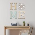 ZAZIWZ Rustic Farmhouse Home Signs with Windmill Clock - Stylish Wall Art for Living Room, Kitchen, and More! - Image 7