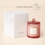 LA JOLIE MUSE Rose Noir & Oud Candle | Lemon, Rose & Oud | 10 oz Soy Wax | 55-Hour Burn | Perfect Gift for Hosts - Image 6