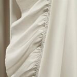 Lush Decor Reyna Ruffle Window Curtain Set, 54" W x 84" L, Wheat - Romantic Ruffles for Bedroom & Living Room - Image 5