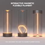 AUGE LIGHT Cordless Minimalist Desk Lamp: Dimmable LED Table Lamp for Gaming, Home, and More. - Image 2