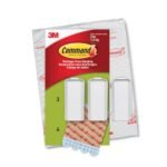 Command Large Canvas Hangers for Walls, Holds up to 3 lb 18"x24" Canvas, 3 Hangers with 4 Command Strips, Damage-Free Removable Wall Art Hanger, Great for Room Décor