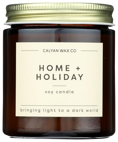CALYAN WAX CO. Home & Holiday Mini Soy Candle, 3.1 OZ