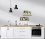 Sorbus Floating Shelves – Wall-Mounted Storage for Kitchen, Bathroom, and Living Room (Maple Wood, 2 Pack) - Image 5