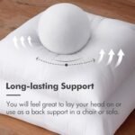 MIULEE 12x20 Inch Premium Throw Pillow Insert - Perfect Rectangle Stuffer for Couch, Bed & Sofa - Image 3