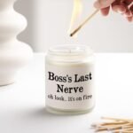 Petalsun Funny Boss's Day Gifts: Handmade Lavender Soy Candle (7oz) - Ideal for Female Bosses! - Image 7