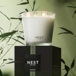 NEST New York Bamboo Scented Candle - 21.2 oz, 3 Wicks, Up to 100-Hour Burn, Reusable Glass - Image 5
