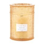 LA JOLIE MUSE Pumpkin Candle, Fall Candles for Home Scented, 19 oz Large Wood Wicked Candles, Natural Soy Candle Gifts for Men&Women, 90 Hours Long Burning, Pumpkin Chai