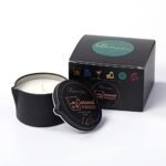 LUXMASA Soybean Wax Massage Oil Candle: Stress Relief & Skin Moisturizer, Caramel Whisky Scent, Perfect for Spa & Romantic Gifts, 2.35 OZ. - Image 2