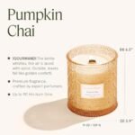 LA JOLIE MUSE Pumpkin Candle – 19 oz Natural Soy Fall Candle with Wood Wick, 90 Hours Burn Time, Perfect Gift for Men & Women - Image 5