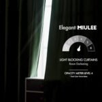 MIULEE Olive Green Velvet Curtains 84" - Luxury Blackout Drapes, Thermal Insulated, 2 Panels, W52 x L84" - Image 5