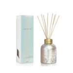 Capri Blue Reed Diffuser - Reed Diffuser Set Includes Scented Oil, Sticks, and Mercury Iridescent Glass Bottle - Home Decor Room Fresheners - Volcano (5.7 fl oz)