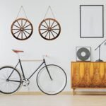 Qunclay 2 Pcs Wooden Wagon Wheel Decor – Vintage Rustic Western Cowboy Party Decorations, 12 Inch, Brown - Image 6