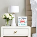 Coastal Wooden Box Sign - Beach House Decor for Bathroom, Living Room, or Gifts for Coastal Lovers. - Image 6