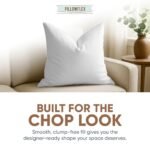 Pillowflex 20x20 Synthetic Down Pillow Insert - Soft Square Throw Pillow for Couch or Bed - Image 4