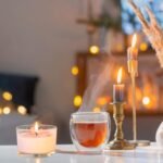 CONNOO 15-Pack 4 OZ Clear Glass Candle Jars with Bamboo Lids - Airtight, Dishwasher Safe, Ideal for Candle Making. - Image 7