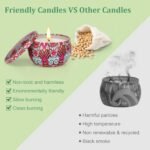 4-Pack Scented Candles for Women – Aromatherapy Set, Up to 90 Hours, Ideal Gifts for Christmas, Birthdays, and Mother's Day. - Image 5