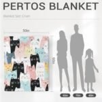 Jekeno Cat Gifts Blanket: Cozy Flannel Throw for Cat Lovers—Perfect Birthday, Christmas, and Valentine's Present! - Image 4