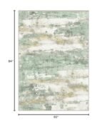 BEIMO 5x7 Area Rug – Modern Light Green, Soft, Machine Washable, Non-Slip for Living Room & Bedroom. - Image 2