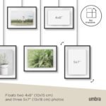 Umbra Black Multi-Picture Frame Display: Stylish Exhibit for Your Favorite Photos - Image 5