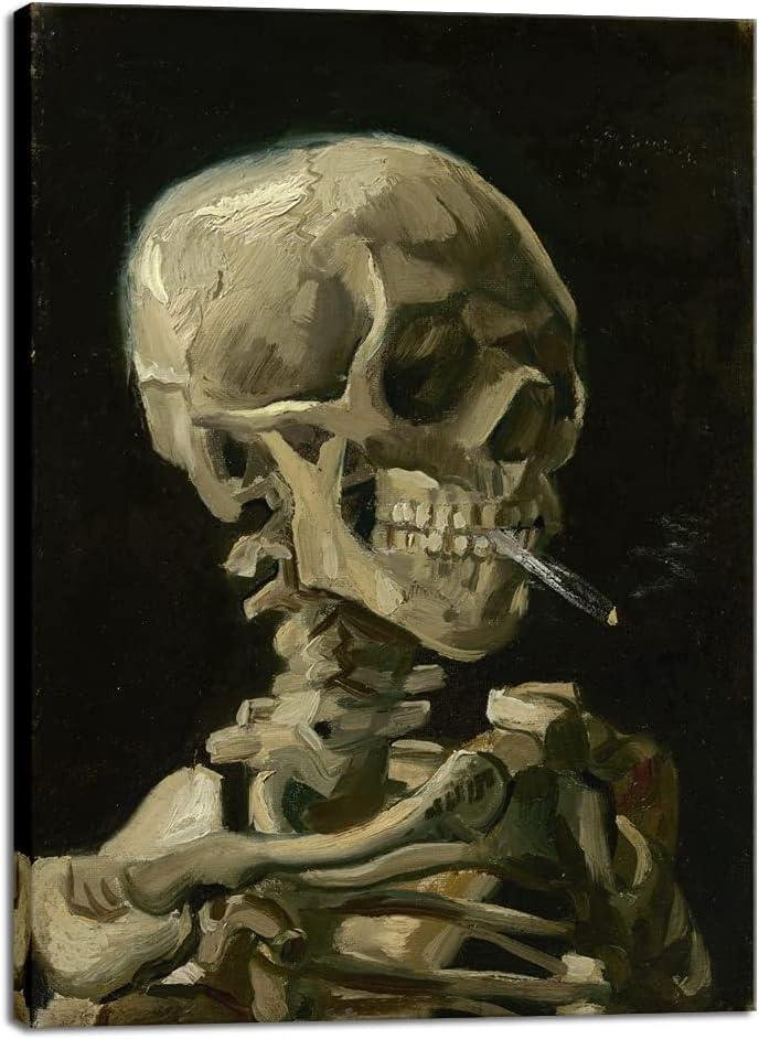 Our Take on Van Gogh’s Skeleton Art: A Macabre Classic