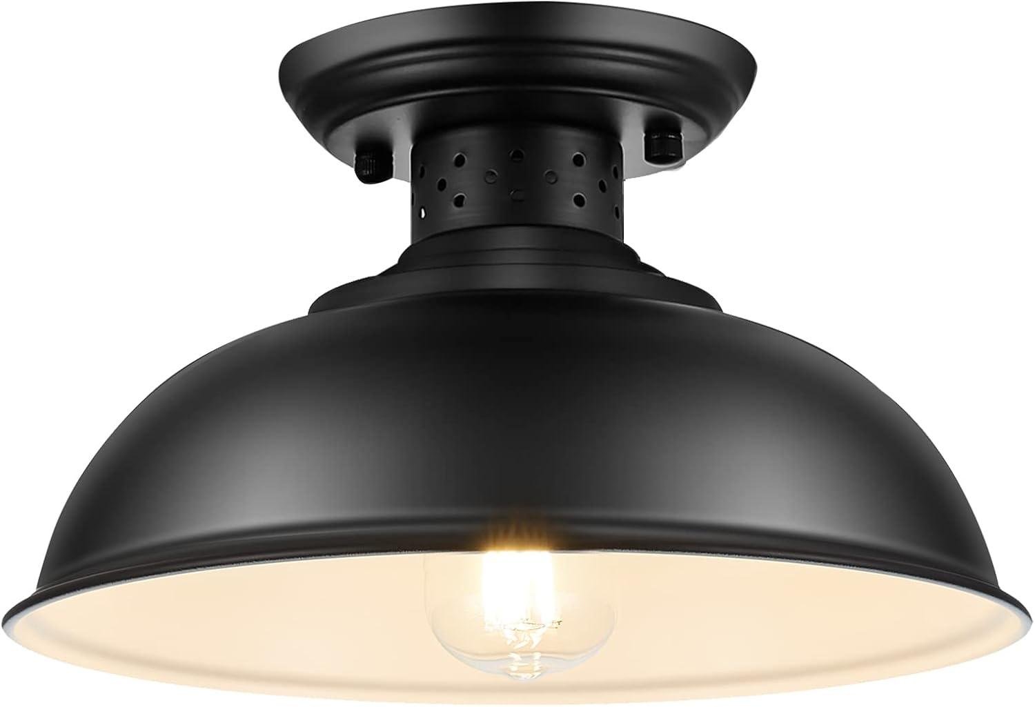 Our Honest Review: Rustic Semi Flush Mount Ceiling Light Fixture