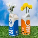 Ban.do Retro Orange Juice Vase - Original Rise and Shine Decorative Ceramic Accent for Home, Kitchen, and Office. Unique Vintage Style! - Image 2