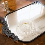 GLSLAND Vintage Arched Wall Mirror 38"x 26" - Gold Carved Metal Frame for Bathroom, Living Room, Entryway. - Image 4