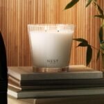 NEST New York Bamboo Scented Candle - 21.2 oz, 3 Wicks, Up to 100-Hour Burn, Reusable Glass - Image 3