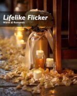 Homemory 24-Pack Flameless LED Votive Candles - 200+ Hour Battery-Operated Tealights for Weddings and Romantic Decor (Batteries Included) - Image 4