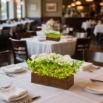 Rechargeable Lighted Centerpiece: Flower Decor with Wooden Box & Remote for Living Room - Perfect Gift! - Image 8