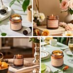 12-Pack Scented Candles Gift Set - Natural Soy Candles in Amber Jars for Men & Women, Ideal for Birthdays, Valentine's, Mother's Day, & Christmas. - Image 6