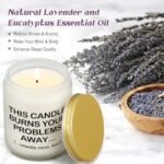Soothing Gifts for Him & Her: Humorous Calm Down Candles for Stress Relief & Birthdays. - Image 4