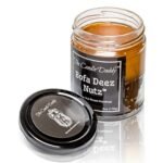 Bofa Deez Nutz Funny Banana Nut Bread & Hazelnut Vanilla Candle - 6oz, 40hr Burn Time - Image 4