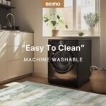 BEIMO 5x7 Area Rug – Modern Light Green, Soft, Machine Washable, Non-Slip for Living Room & Bedroom. - Image 7