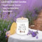Homsolver Gifts for Women: Unique Lavender Scented Candles for Best Friends, Sisters, and Moms. Perfect Birthday Gifts! - Image 2