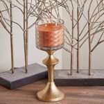 Root Candles 12 oz Mulled Cider Scented Candle in Honeycomb Glass - Premium 3-Wick Beeswax Blend - Image 4