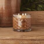Root Candles 12 oz Mulled Cider Scented Candle in Honeycomb Glass - Premium 3-Wick Beeswax Blend - Image 6